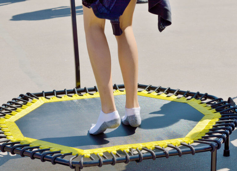 Elastisches Trampolin.Fitnesstrampolin Zum Springen Produktbild-Vorschau 8